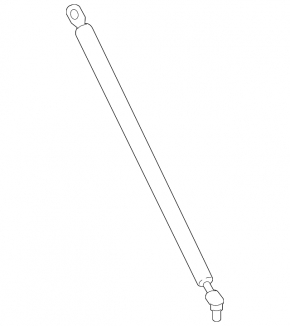 Left tailgate shock absorber Land Rover Discovery 17-25