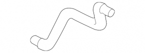 Upper cooling hose for Nissan Leaf 11-12