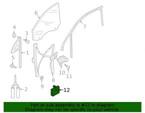 Front right door computer for Audi A4 B9 17-25