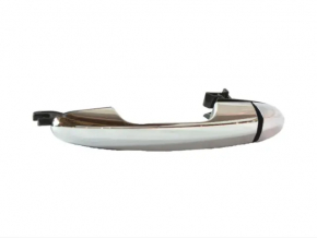 Door handle outer rear left Fiat 500L 14- chrome