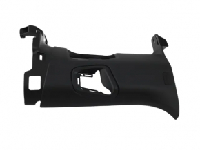 Left rear pillar trim in front of the window, Jeep Grand Cherokee WL 21-25, black, under the deflector, long