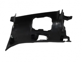 Left rear pillar trim in front of the window, Jeep Grand Cherokee WL 21-25, black, under the deflector, long