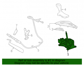 Automatic transmission shifter Chevrolet Camaro 16-
