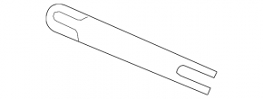 Rear wiper arm Hyundai Veloster 12-17