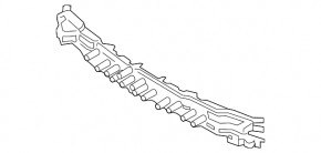 Front Bumper Absorber Ford Edge 15-18 prerest
