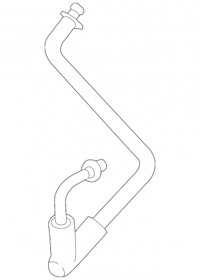 BMW X1 F48 16-19 B46 Turbocharger Intake Cooling Pipe