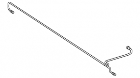 Mercedes S-Class W221 headlight washer hose