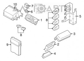 Nissan Versa 12-19 USA Relay Box