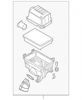 Air filter housing Hyundai Kona 18-21 2.0