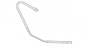 Rear right brake hose for BMW X5 F15 14-18