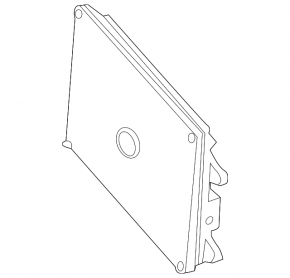 Block ECU engine computer Honda CRZ 11-16