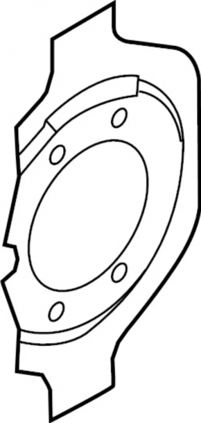 Brake Disc Cover Front Left Infiniti QX50 19-20