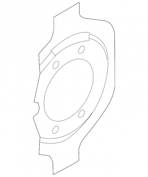 Brake Disc Cover Front Left Infiniti QX50 19-20