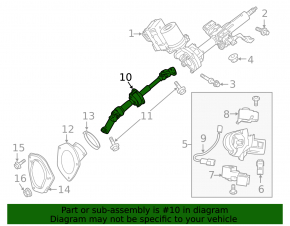 Steering cardan joint Toyota Sienna 11-20