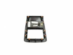Climate control Dodge Durango 14-15 under a large display, 2 additional buttons