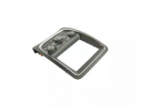 Climate control Dodge Durango 14-15 under a large display, 2 additional buttons