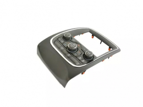 Climate control Dodge Durango 14-15 under a large display, 2 additional buttons