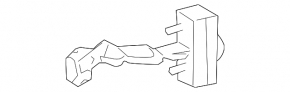 Door Limiter Front Right Lexus GS300 GS350 GS430 GS450h 06-11