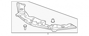 TV cover Acura TLX 15-17 prerest