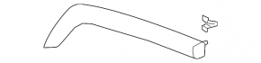 Dashboard trim lower right Honda Accord 18-22 gray