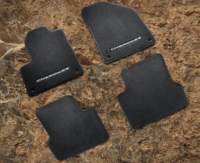Carpet interior front right Jeep Cherokee KL 14- rag black