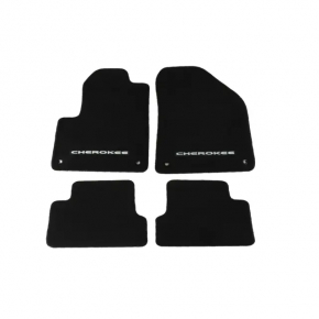 Carpet interior front right Jeep Cherokee KL 14- rag black