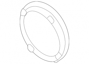 Headlight Bulb Cover Hyundai Sonata 15-17-
