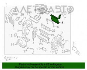 Kia Optima 11-15 Evaporator