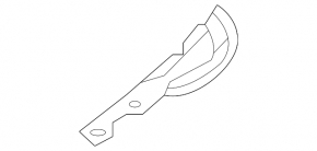 Right hood hinge Mazda CX-30 20- FPS