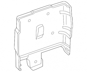 Blind Spot Sensor Bracket Right Ford Fusion mk5 17-20