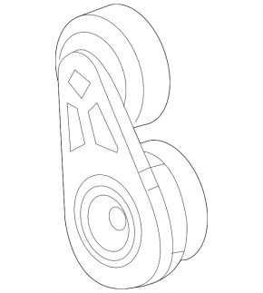 Chevrolet Equinox 18- Drive Belt Tensioner Pulley