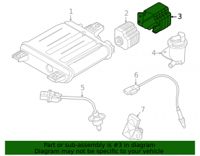 Fuel Canister Valve Bracket for Hyundai Tucson 22-26 1.6T HEV