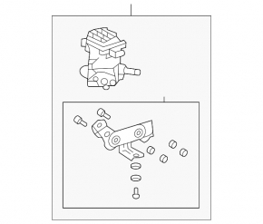 Oil pump automatic transmission Lexus RX450h 16-22
