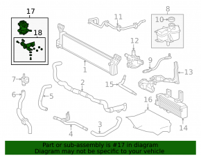 Oil pump automatic transmission Lexus RX450h 16-22