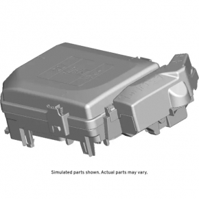 Chevrolet Cruze 16 underhood fuse box - no cover