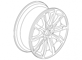 R17 Acura Integra 23-25 wheel rim