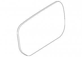 BMW 5 G30 17-23 Charging Port Cover