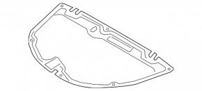 Hood insulation Toyota Prius 50 16-18