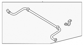 Rear stabilizer Nissan Sentra 20-24