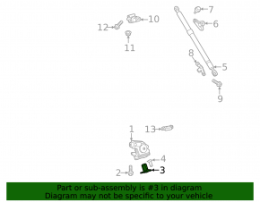 Trunk Door Lock Bracket Toyota Prius V 12-17