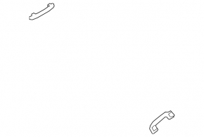 Ceiling handle front right Infiniti QX50 19-20 black
