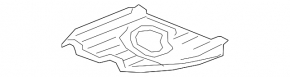 Right underbody protection for Honda Odyssey 18-25