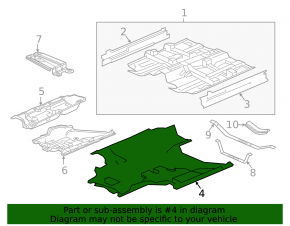 Honda CRV 20-22 FWD Underbody Guard