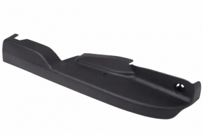 Right passenger seat rail trim for Chevrolet Equinox 18-24, black