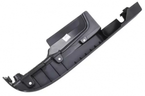 Right passenger seat rail trim for Chevrolet Equinox 18-24, black