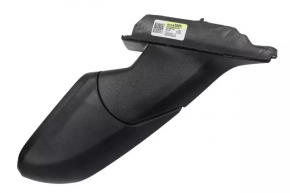 Left side mirror complete Chevrolet Malibu 16-18 8 pins, heated, turn signal, BSM, silver