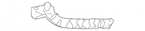 Rear bumper mount, right fender, Hyundai Santa Fe 21-23 hybrid