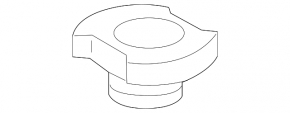 Oil filler cap Jaguar F-Pace X761 17-20 3.0t AJ126