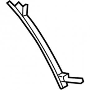 Rear left wing seal Ford Ecosport 18-22
