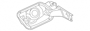 Fuel filler flap housing VW Jetta 19-